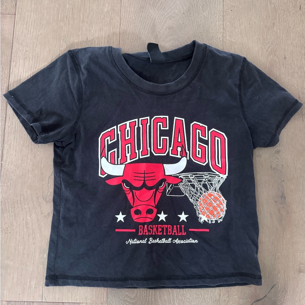 Chicago Bulls cropped tee
